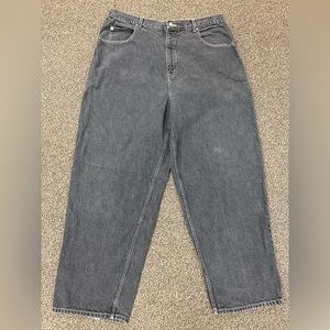 Vintage Anchor Blue Beyond Baggy  Jeans Adult 42x32 Black  90s Y2K Mens Denim